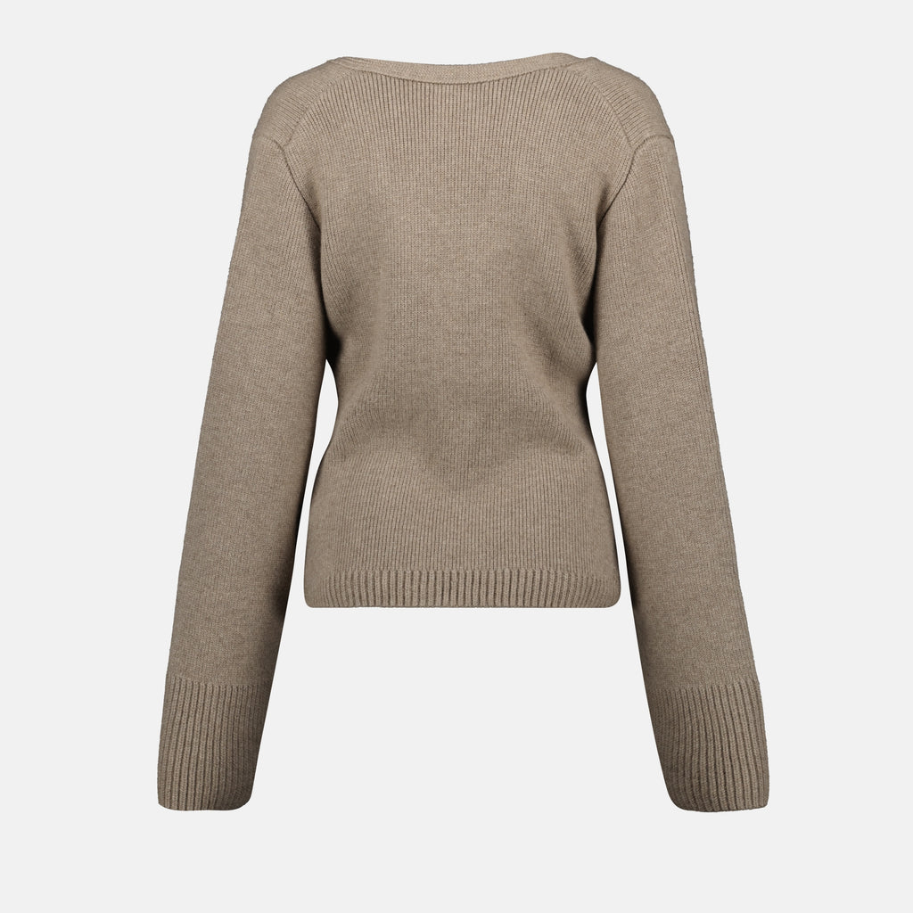 Maille Cardigan Scarlet Khaite Marron Femme