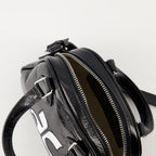 Sacs à main et épaule Mini sac bowling Réédition Courrèges Noir Unisexe