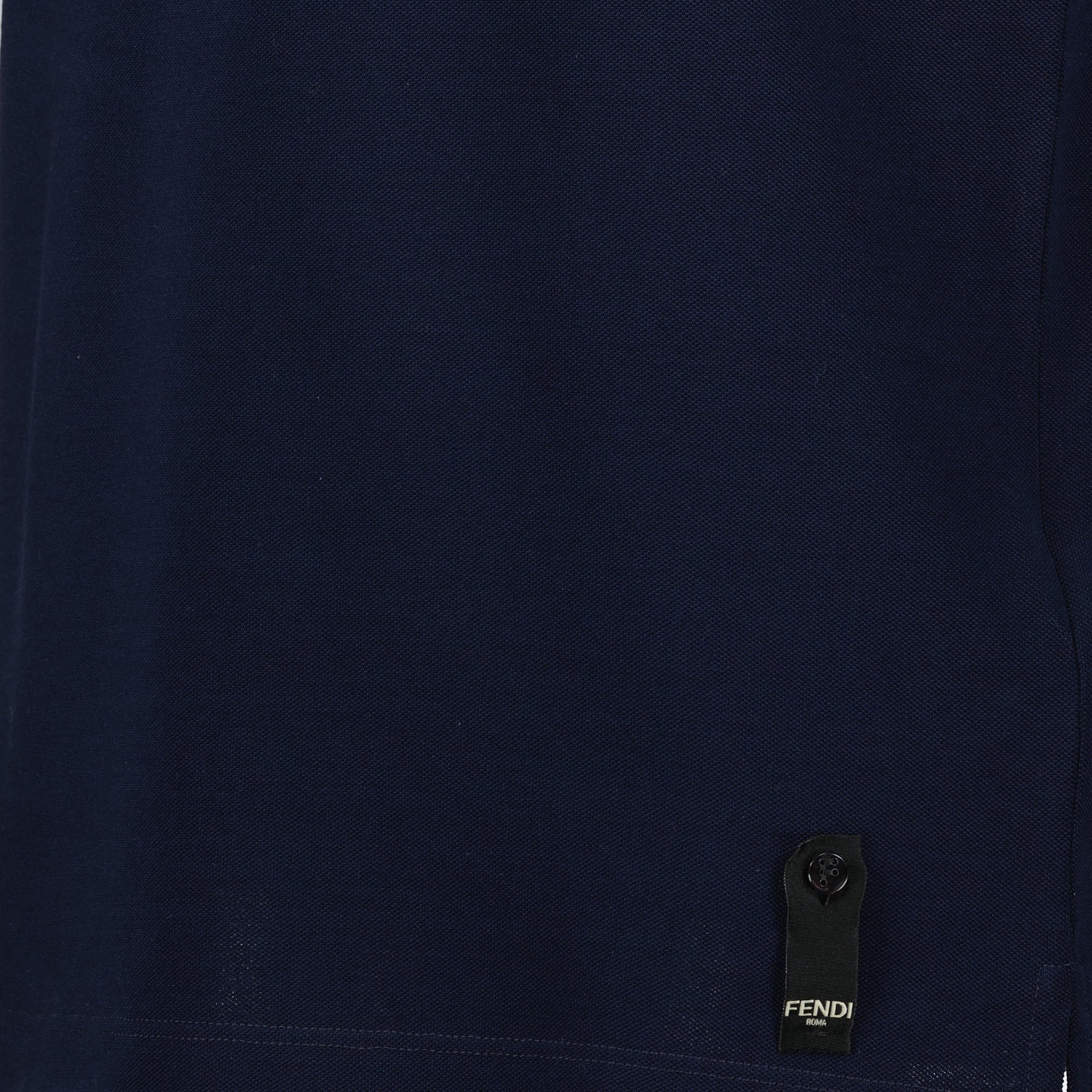 Polos Polo de Algodón Fendi Bleu foncé Homme