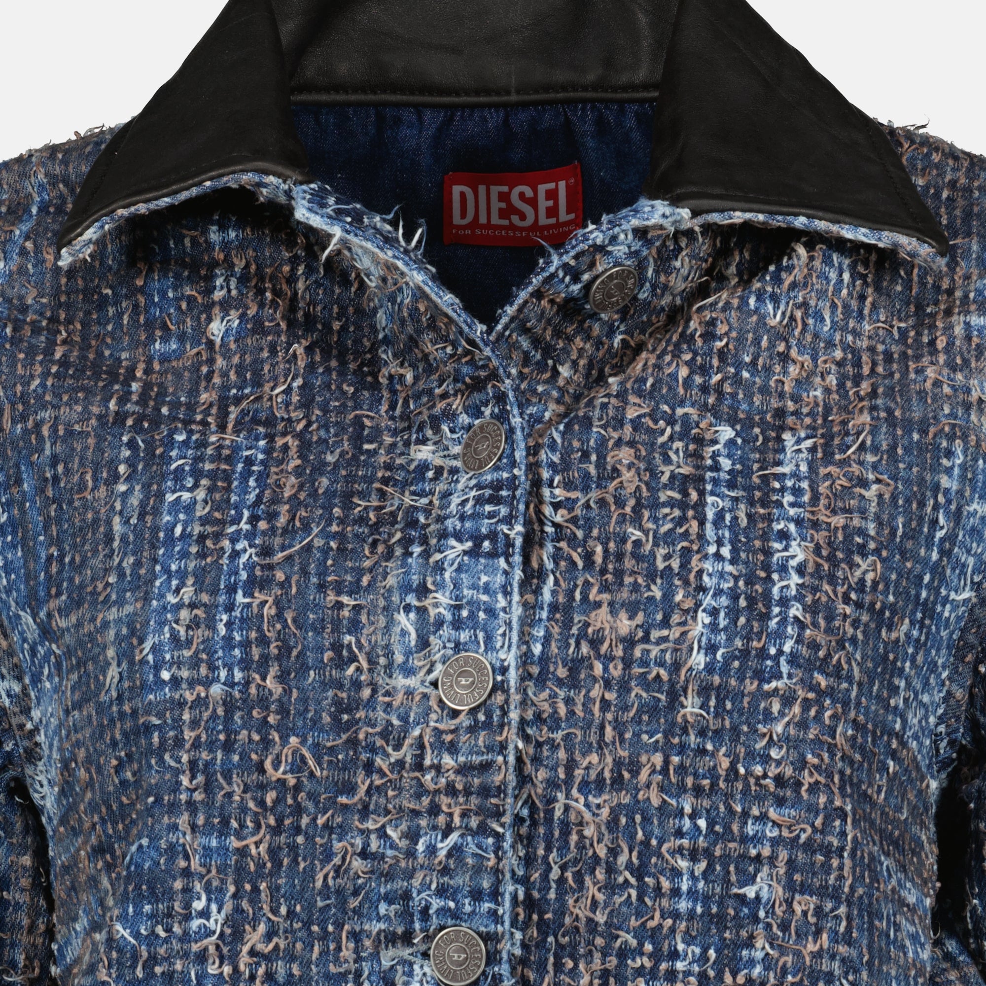 Bild der blauen De-Atelis-S Jacke von Diesel für Damen - Frühjahr-Sommer 2026 - Detailansicht_2