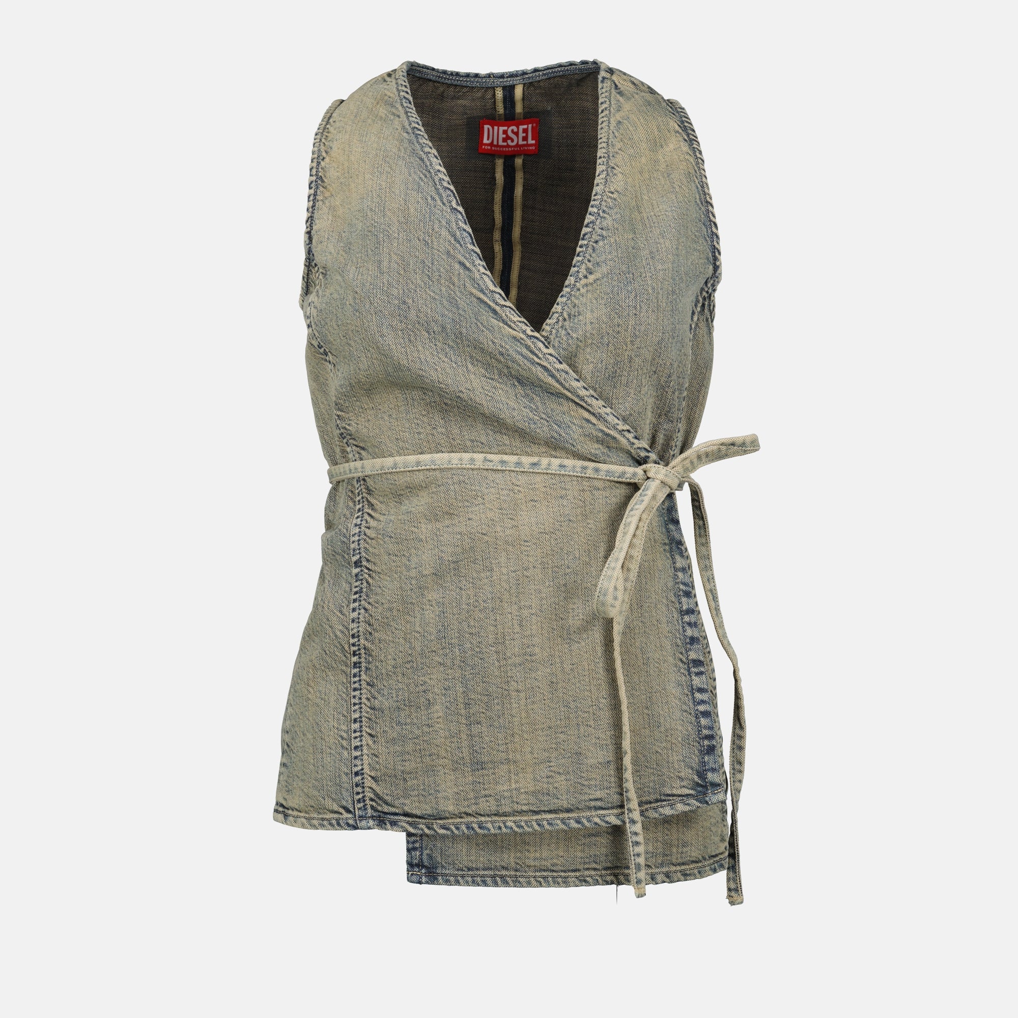 Tops Débardeur D-Vern Diesel Gris Femme