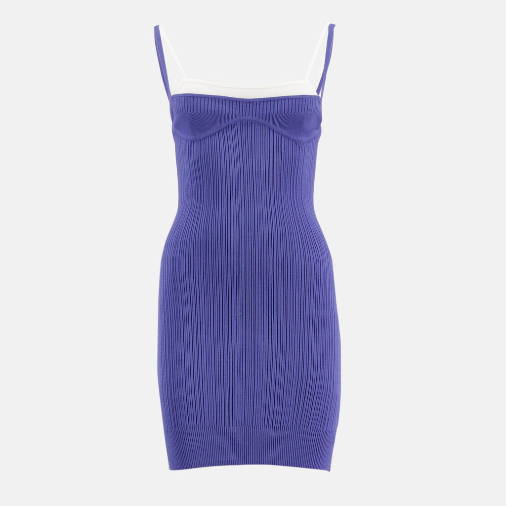 Image de l'article Robe M-Zandra bleu de la marque Diesel pour Femme - Saison Printemps-Été 2026 - Vue de Face