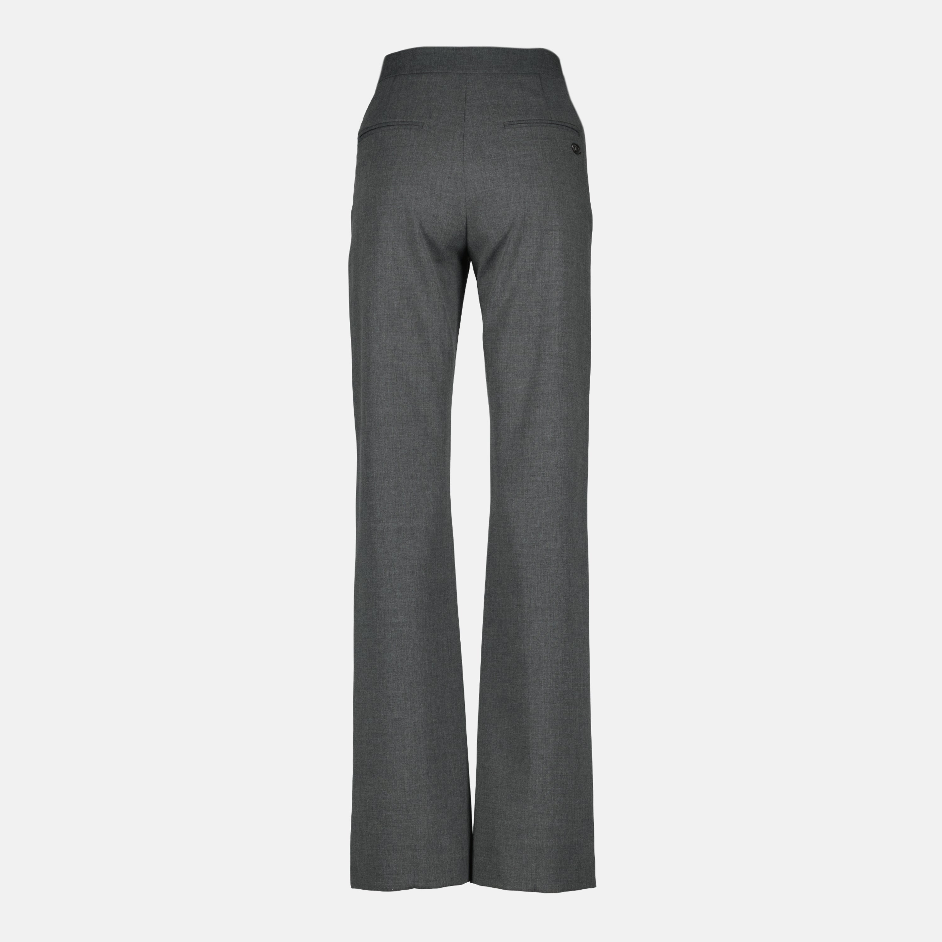 Image de l'article Pantalon tailleur P-Romise-S1 gris de la marque Diesel pour Femme - Saison Printemps-Été 2026 - Vue de Dos