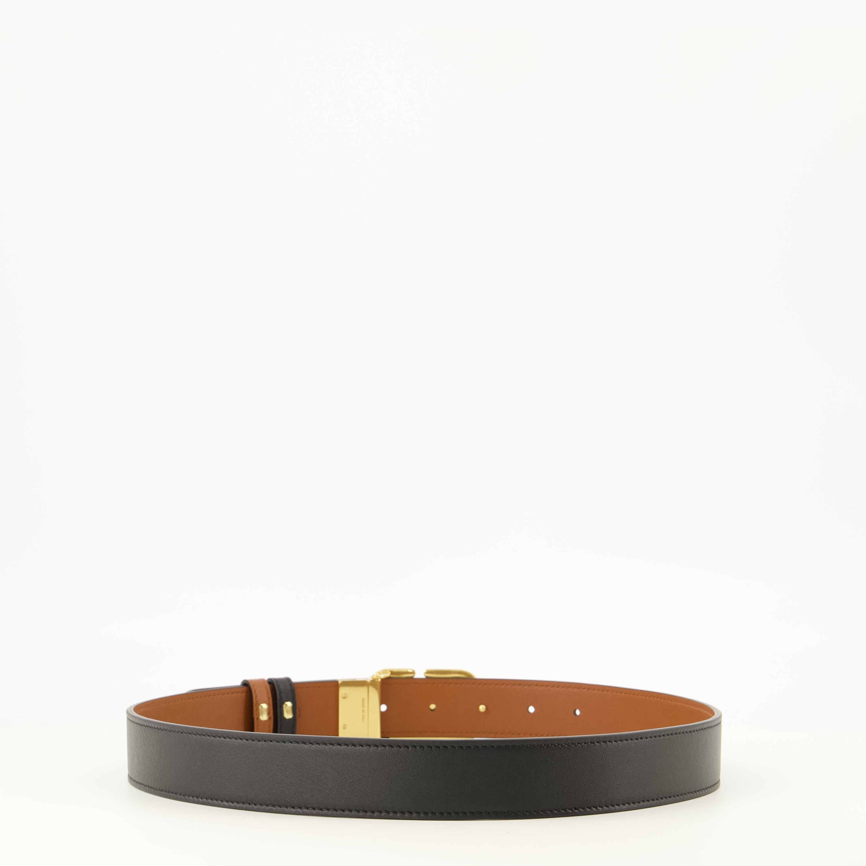 Ceintures Reversible VLogo Belt Brown Valentino Garavani Marron Femme