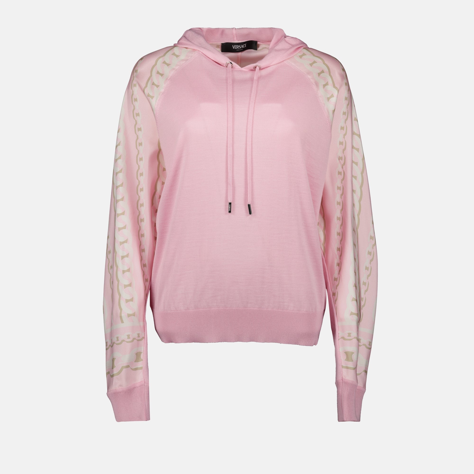 Sweatshirts Sweat à capuche rose Versace Rose Femme