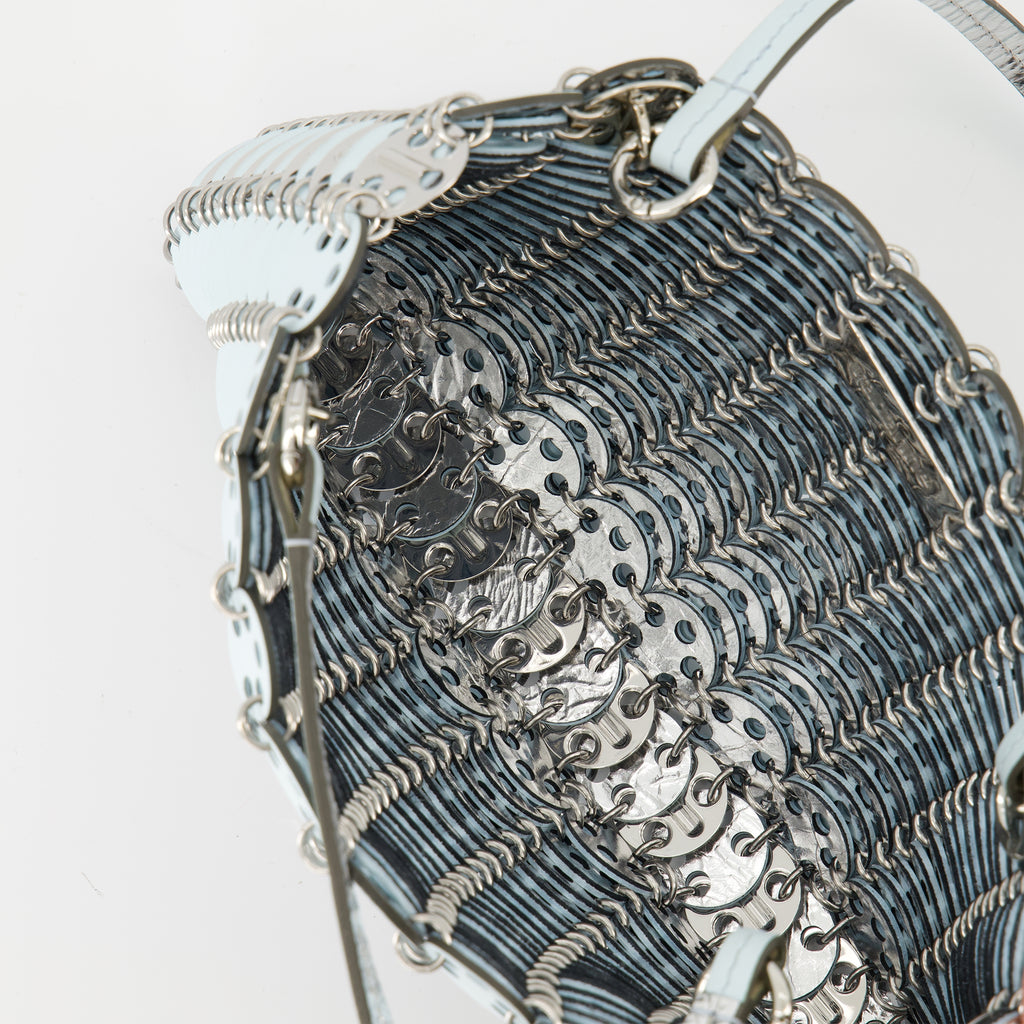 Borse a tracolla 1969 Flip Bag Rabanne Blu Femme