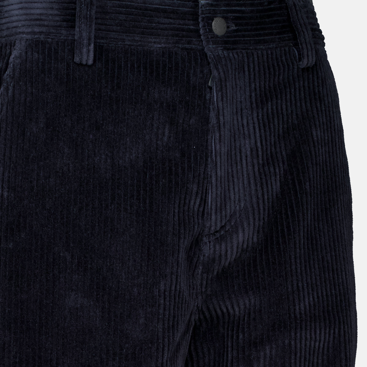 Pantalons Pantalon bleu marine en velours côtelé Moncler Grenoble Bleu foncé Homme