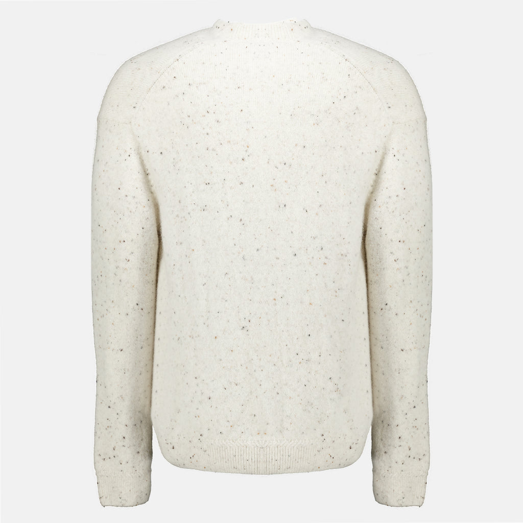 Maille Pull en maille blanc Maison Kitsune Beige Homme