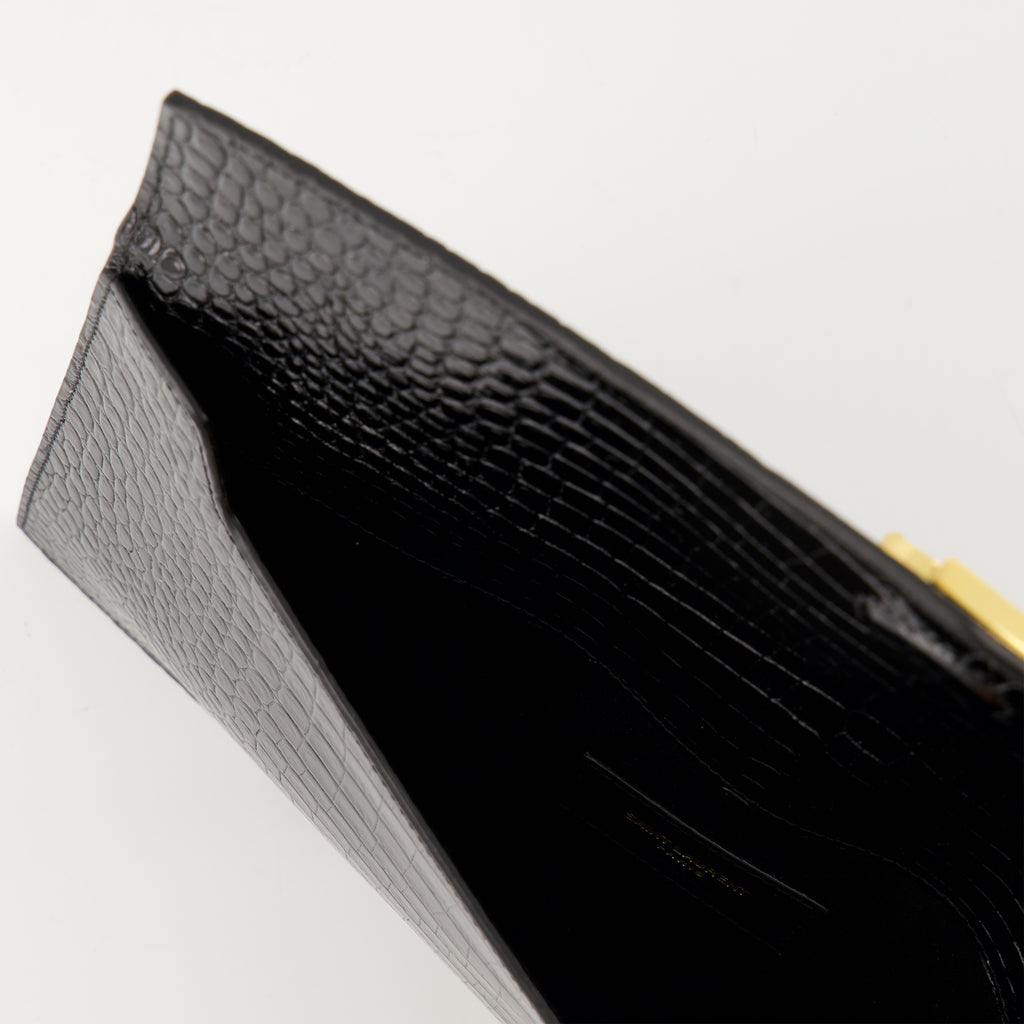 Pochettes Pochette Uptown Saint Laurent Noir Femme