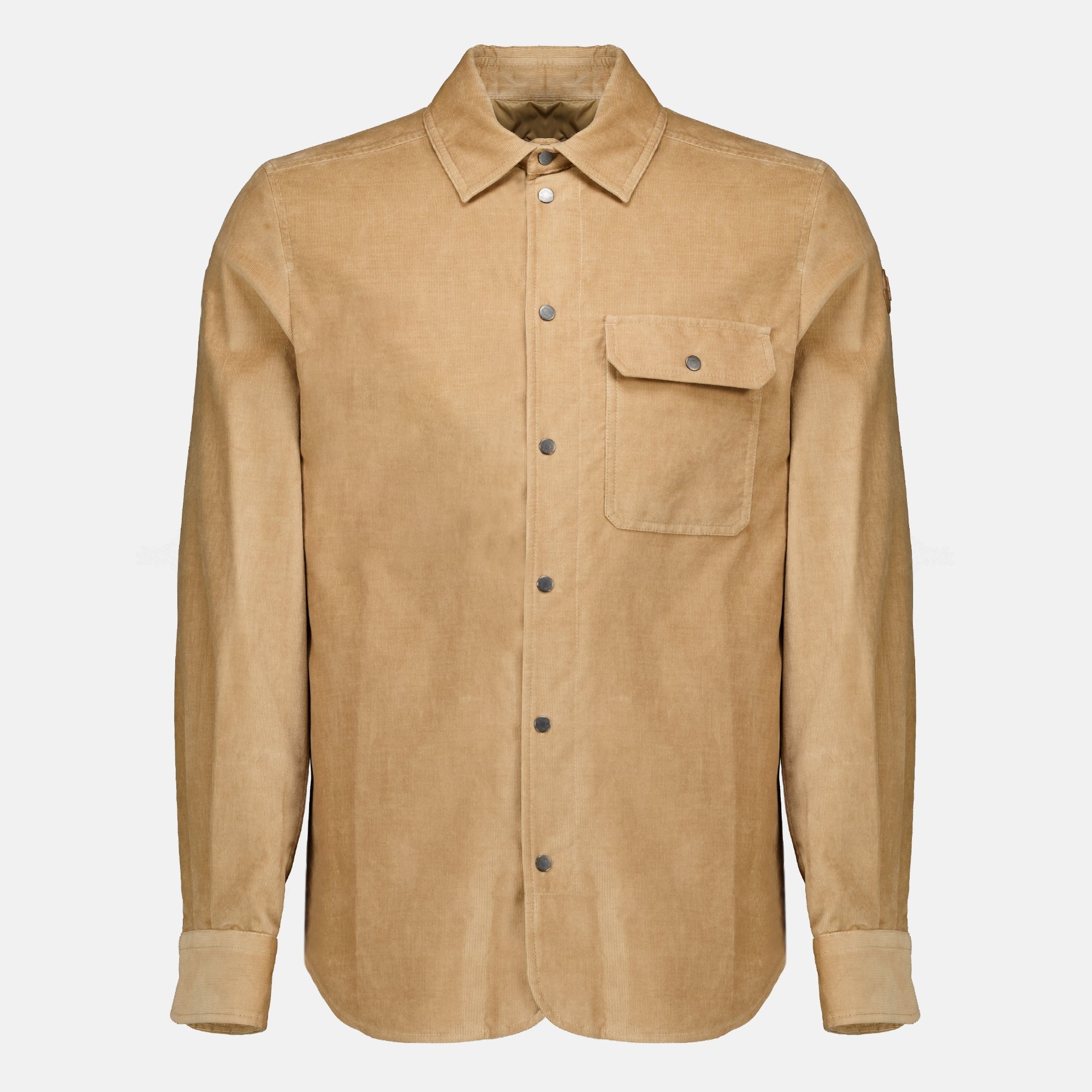 Chemises Camicia in velluto a coste beige Moncler Beige Homme