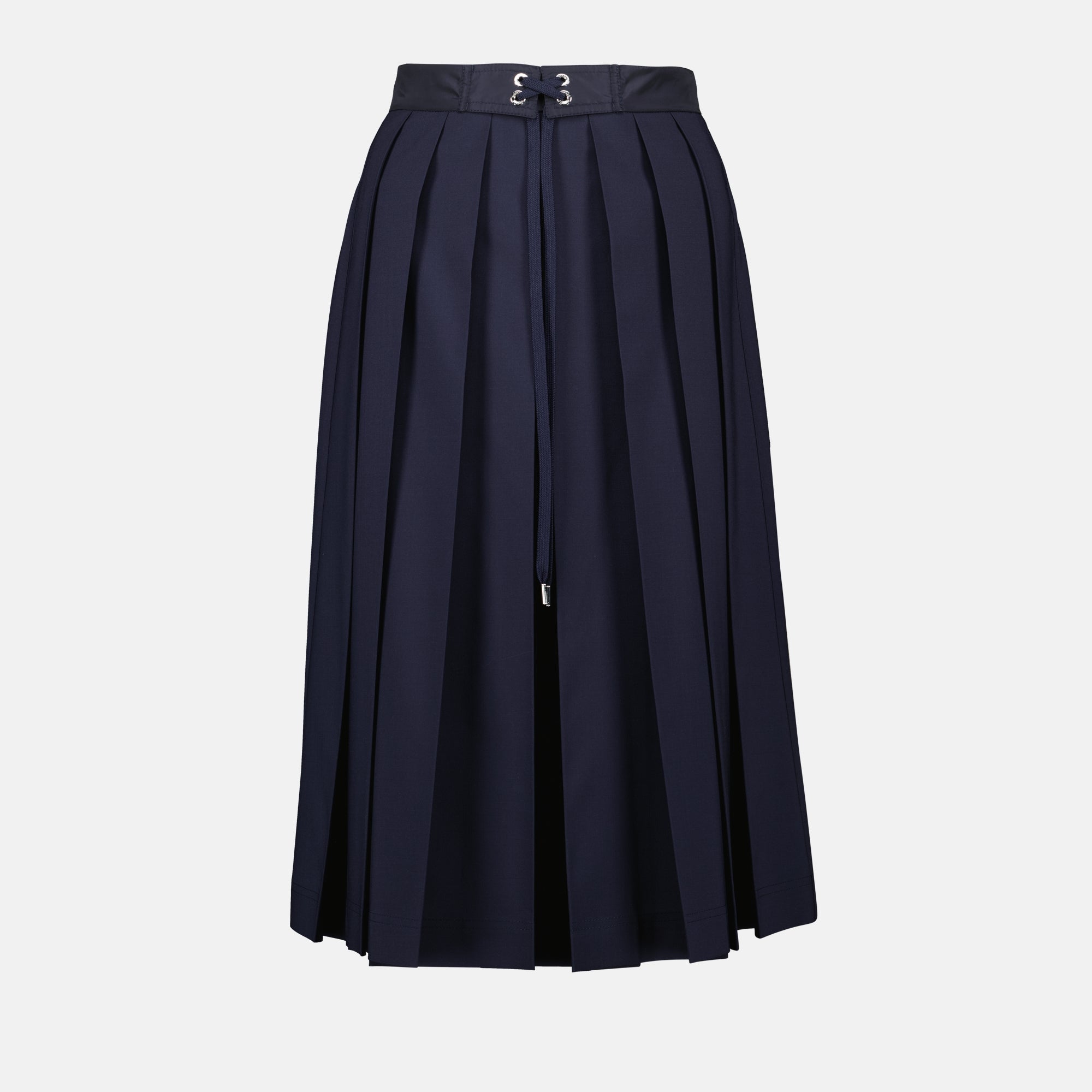 Jupes Jupe plissée Moncler Bleu foncé Femme