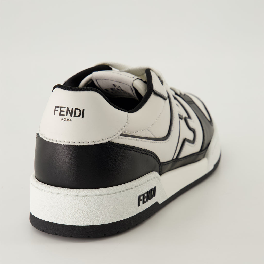 Baskets Baskets Fendi Match Fendi Noir Homme