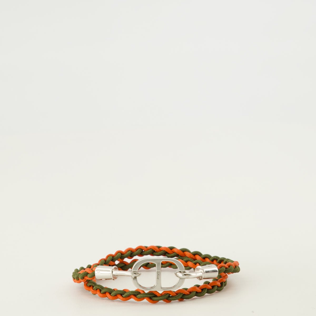 Bijoux Bracelet double tour CD Icon orange Dior Orange Homme