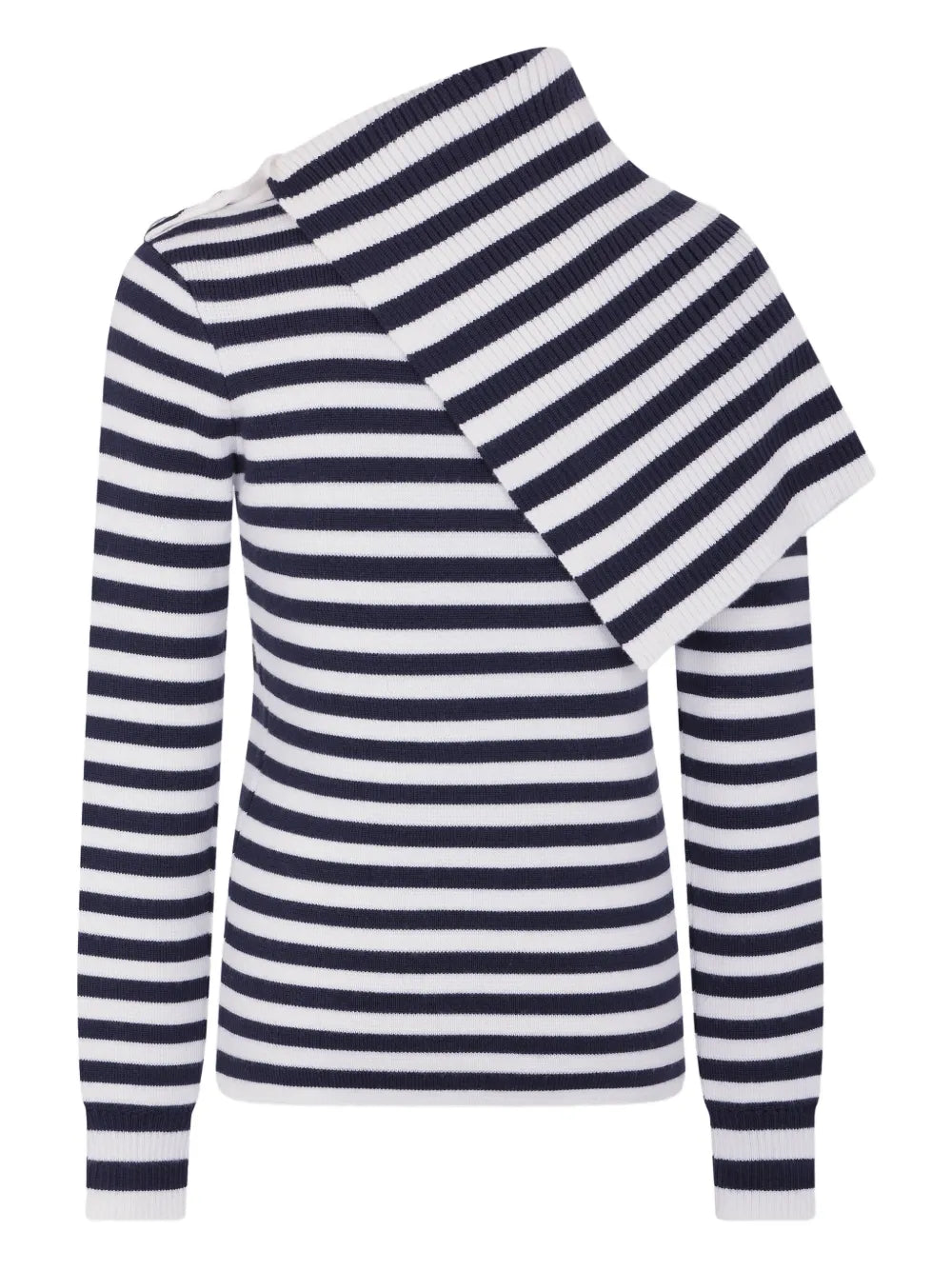 Image de l'article Pull marinière de la marque Rabanne pour Femme - Saison Automne-Hiver 2025 - Vue détaillée_7