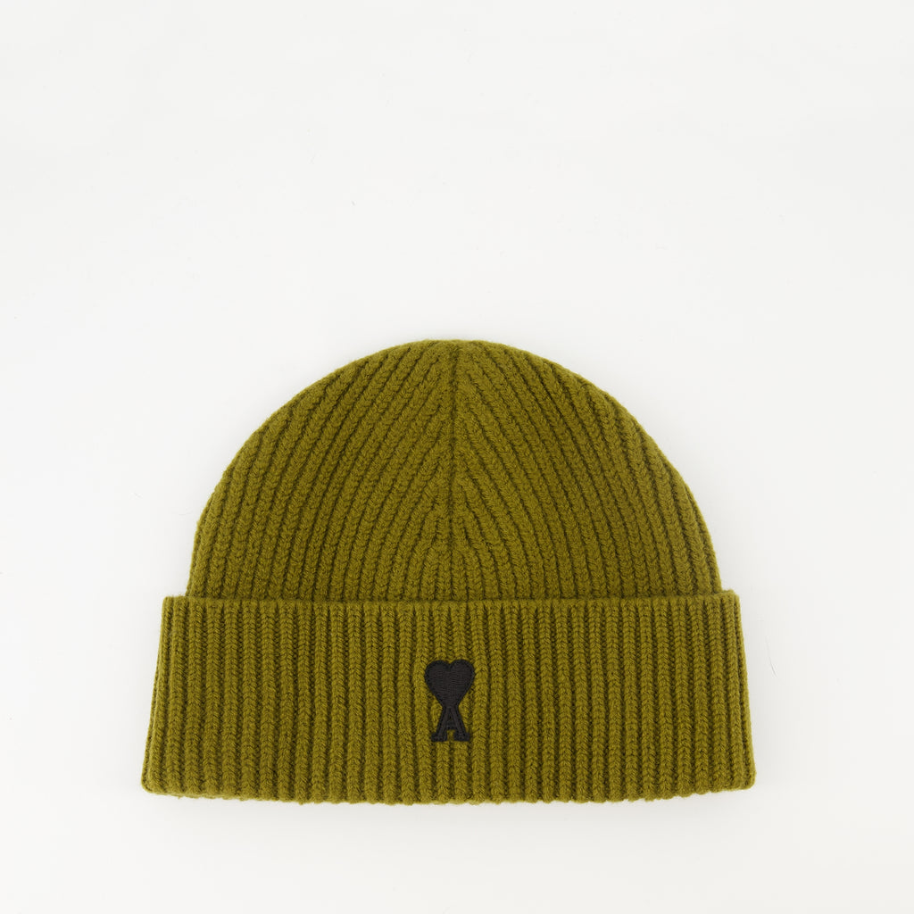 Hats, caps, and beanies Ami de coeur Beanie Ami PARIS Green Unisex