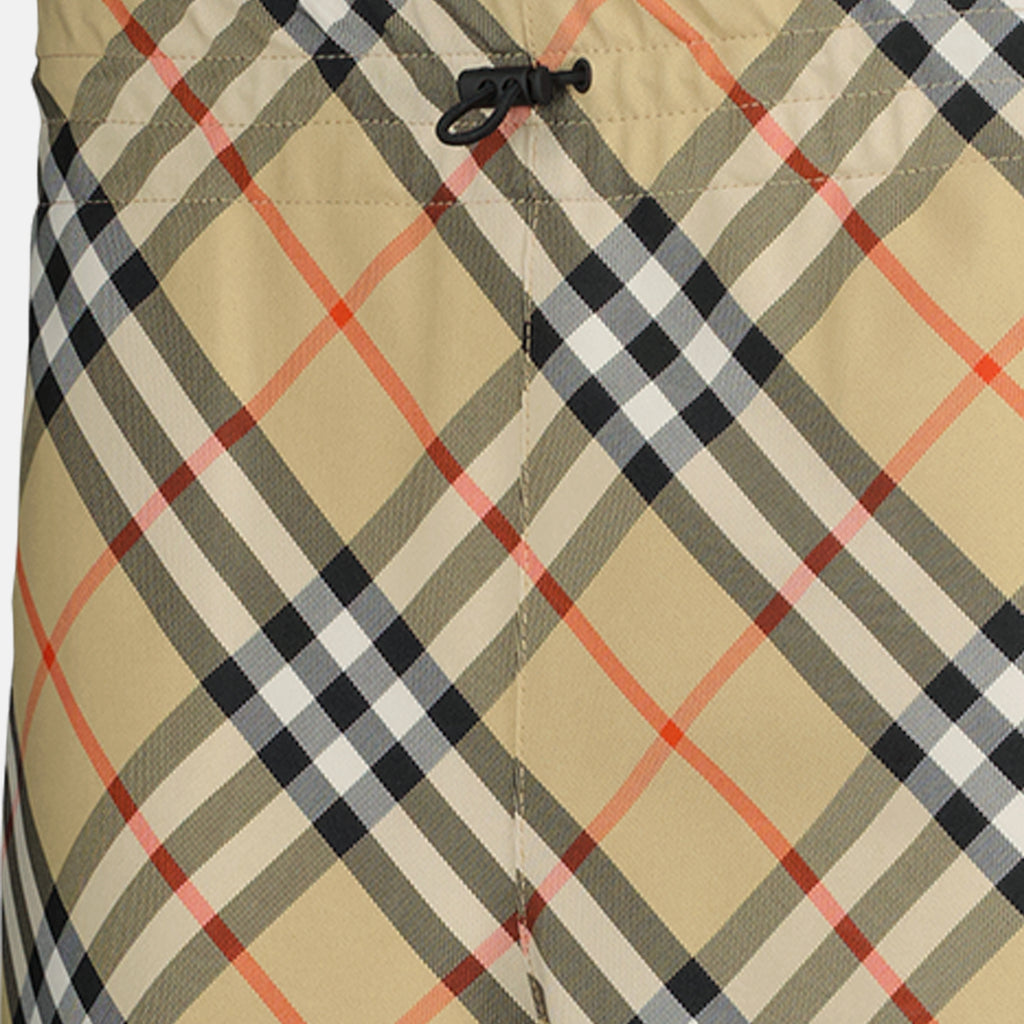 Shorts Shorts a Carreaux Check Burberry Beige Femme