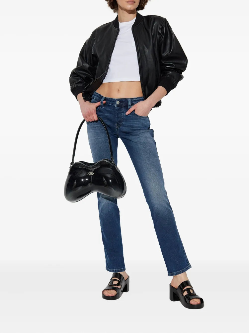 Image de l'article Jean D-Jiann 1992 L.32 de la marque Diesel pour Femme - Saison Automne-Hiver 2025 - Vue de Dos