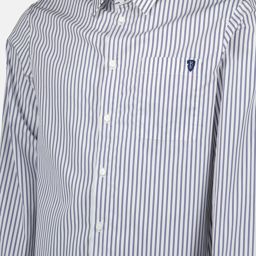 Chemises Chemise à rayures Burberry Bleu Homme
