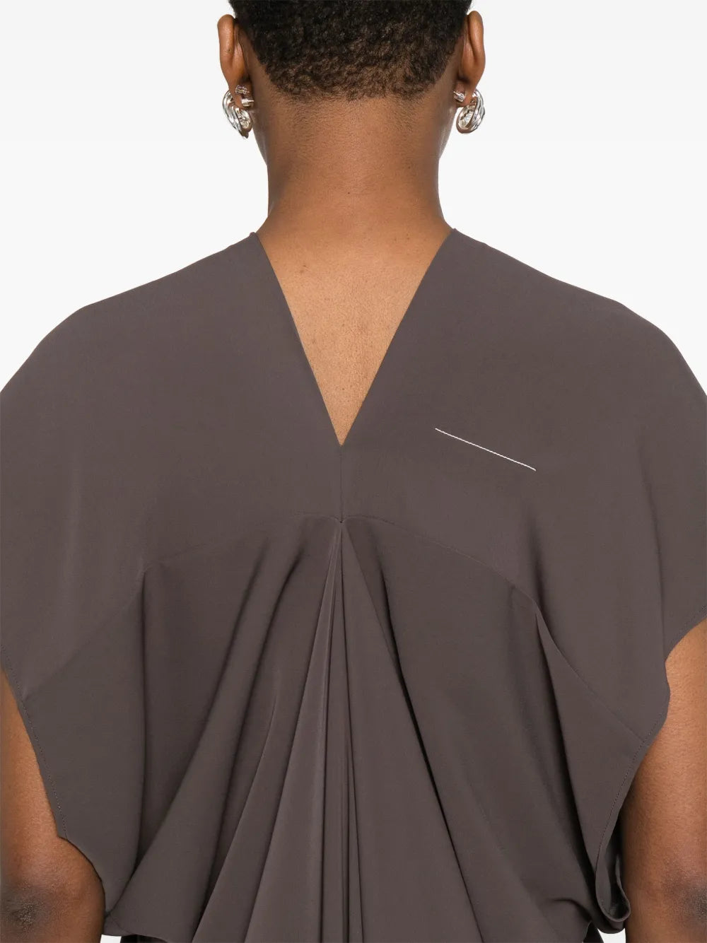 Robes Robe longue Mm6 Marron Femme