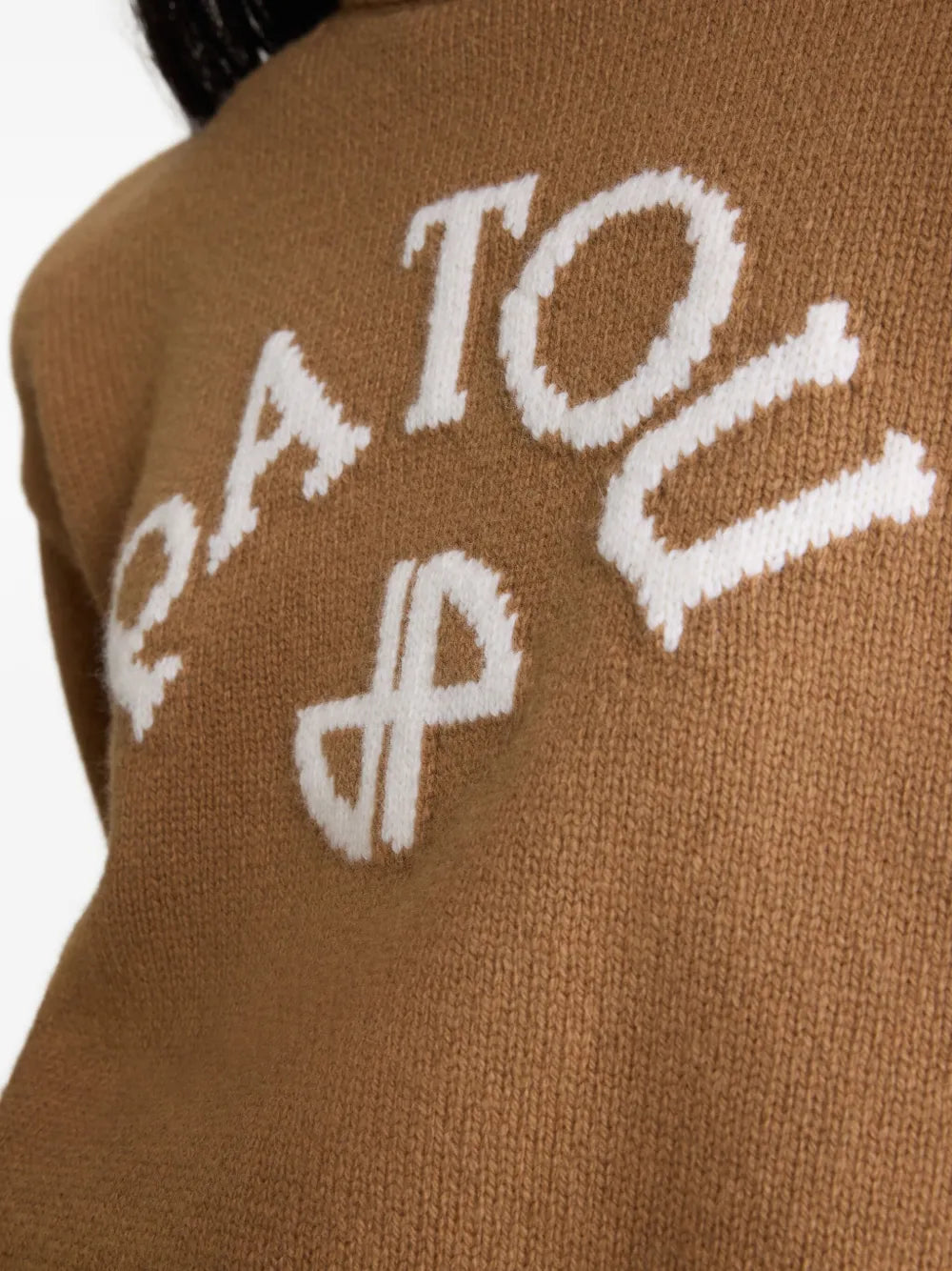 Immagine del pullover in lana Patou per donna - Stagione Autunno-Inverno 2025 - Vista Dettagliata_5