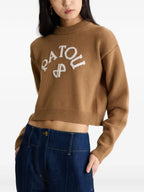 Immagine del pullover in lana Patou per donna - Stagione Autunno-Inverno 2025 - Vista Dettagliata_4