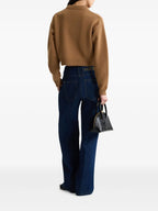 Immagine del pullover in lana Patou per donna - Stagione Autunno-Inverno 2025 - Vista Dettagliata_1