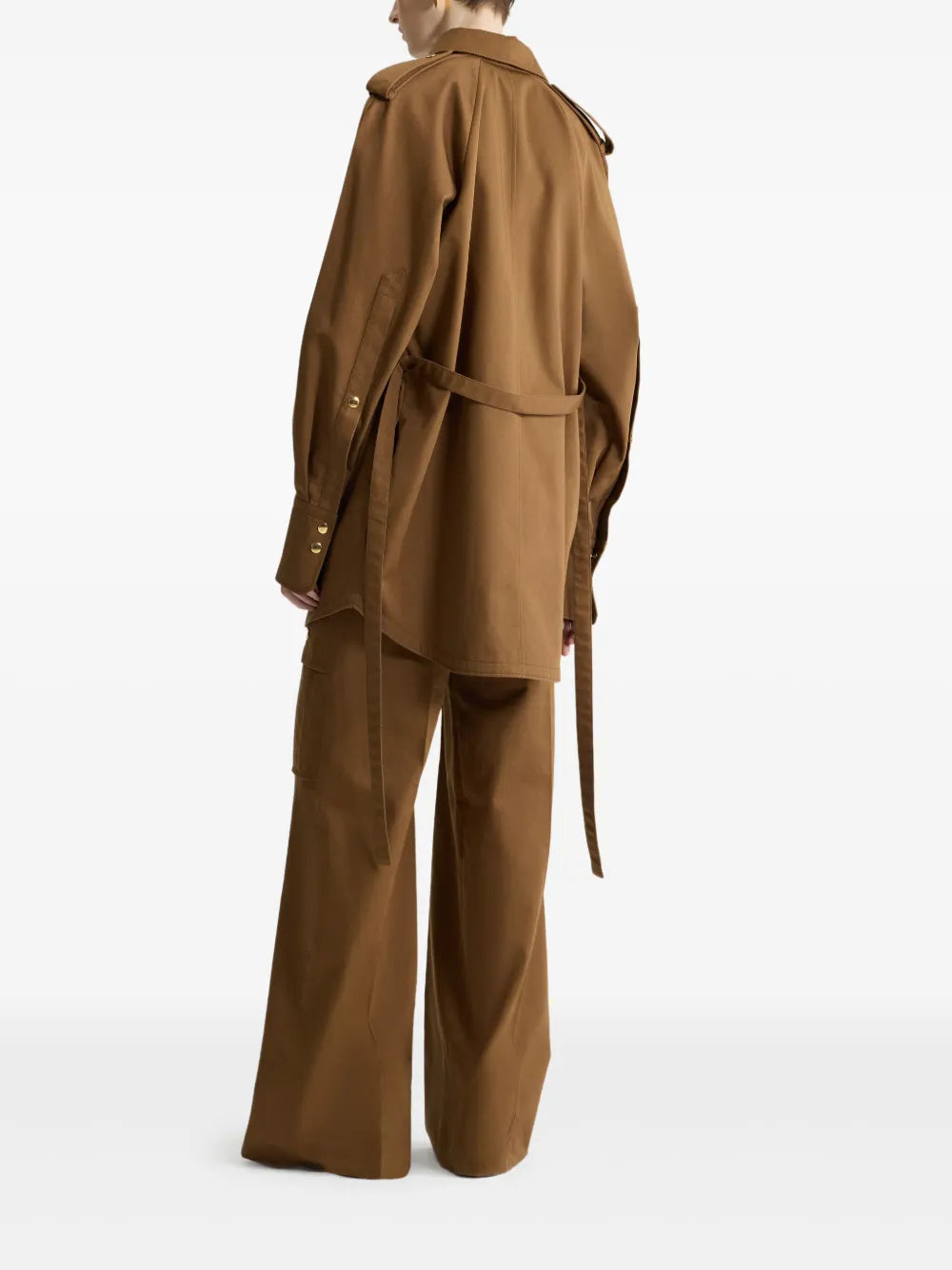 Immagine dell'abito chemisier del marchio Patou per donne - Stagione Autunno-Inverno 2025 - Vista Posteriore