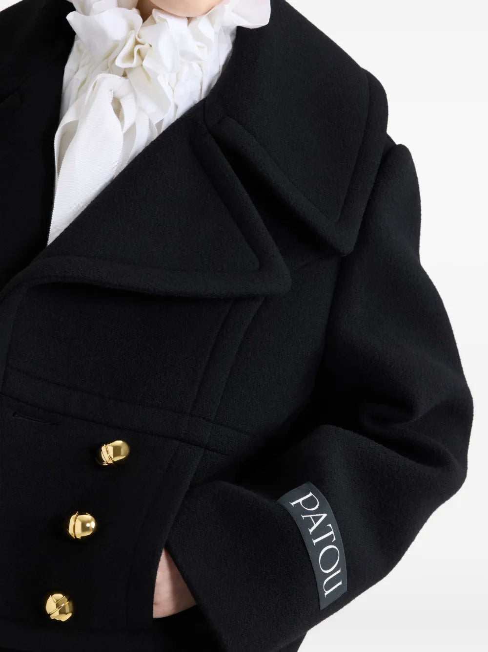 Immagine dell'articolo Giacca in Lana del marchio Patou per Donna - Stagione Autunno-Inverno 2025 - Vista Dettagliata_4