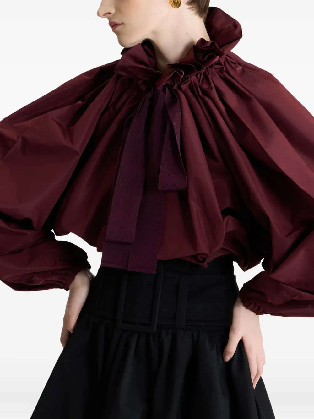 Image de l'article Blouse Iconic de la marque Patou pour Femme - Saison Automne-Hiver 2025 - Vue détaillée_4