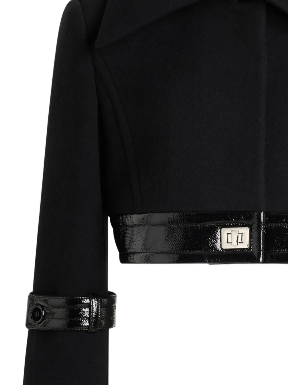 Bild der kurzen Wolljacke der Marke Patou für Damen - Herbst-Winter-Saison 2025 - Detailansicht_5