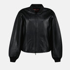 Coats Bomber en cuir L-Ilyan Diesel Black Femme