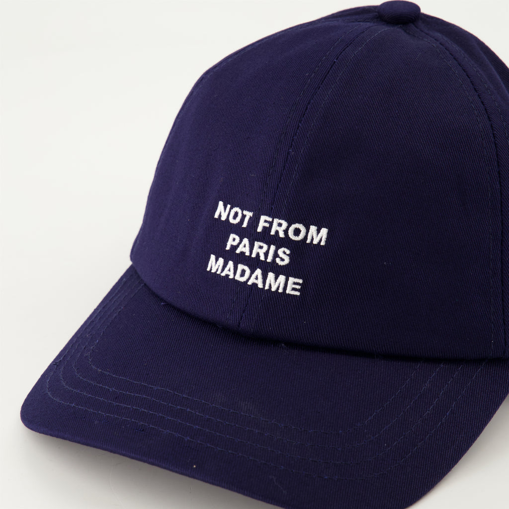Hats, caps and beanies Slogan Cap Drole De Monsieur Dark blue Homme