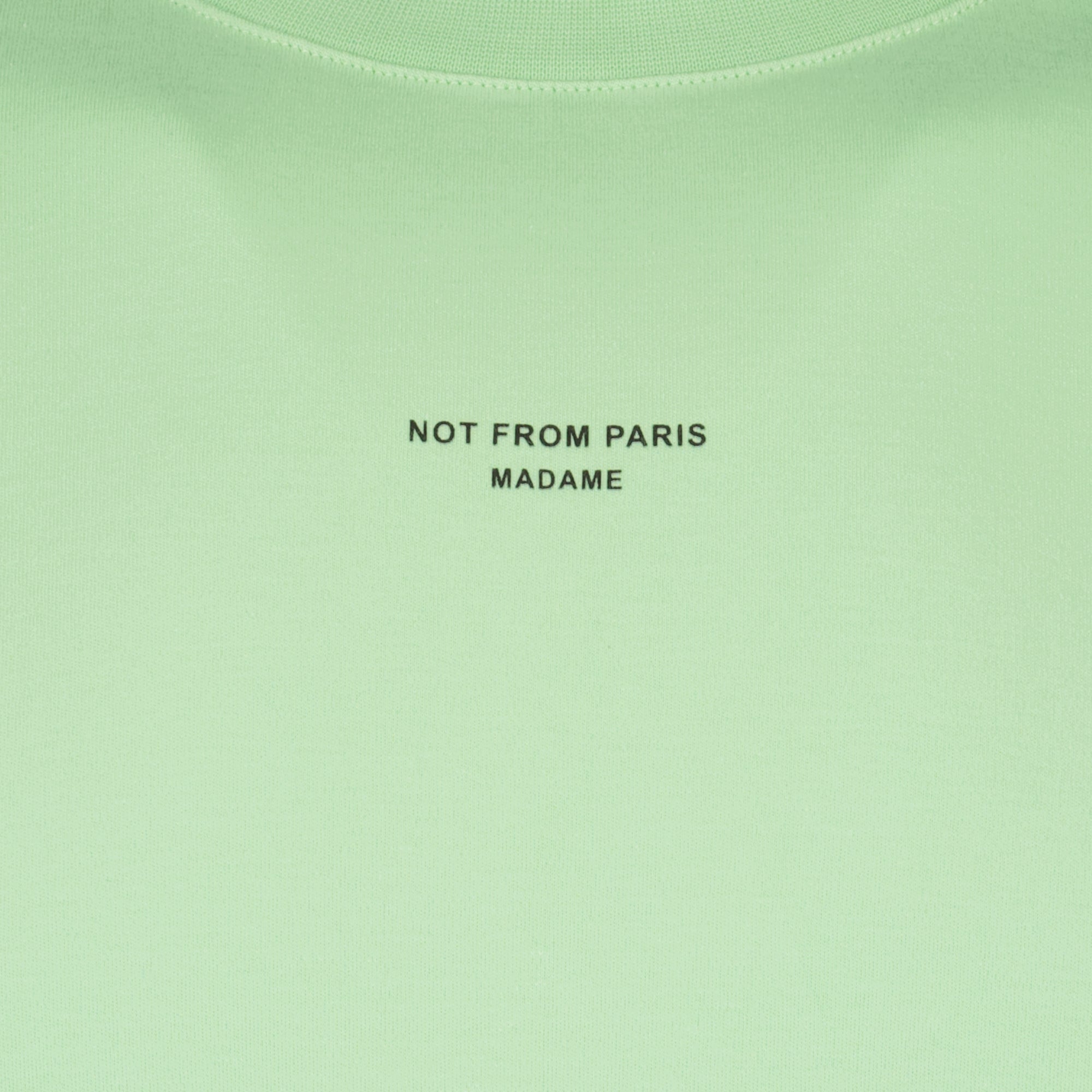 Camisetas Camiseta Clásica con Eslogan Drole De Monsieur Verde Homme