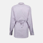 Camisas Camisa às Riscas Rabanne Roxo Femme