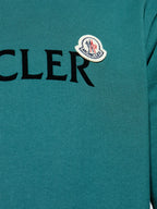 Sweatshirts Sweatshirt à logo Moncler Vert Homme