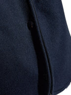 Vestes Cape zippée en laine Moncler Bleu foncé Femme