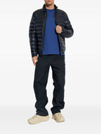 T-shirts T-shirt à logo Moncler Bleu foncé Homme