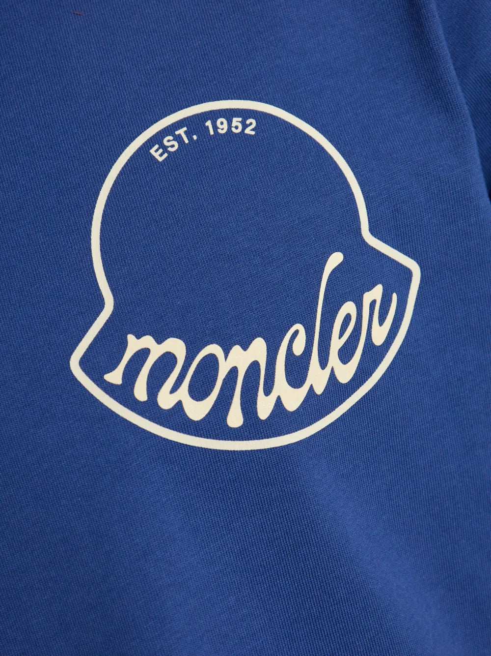 T-shirts T-shirt à logo Moncler Bleu foncé Homme