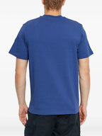 T-shirts T-shirt à logo Moncler Bleu foncé Homme