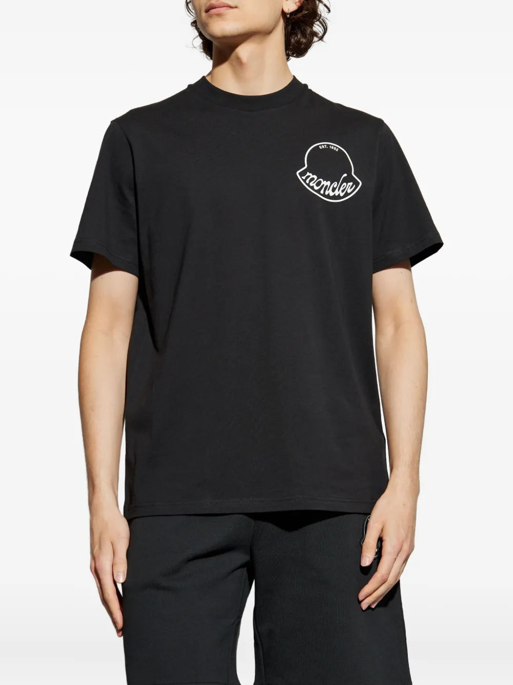 T-shirts T-shirt à logo Moncler Noir Homme