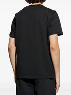 T-shirt T-shirt con logo Moncler Nero Uomini