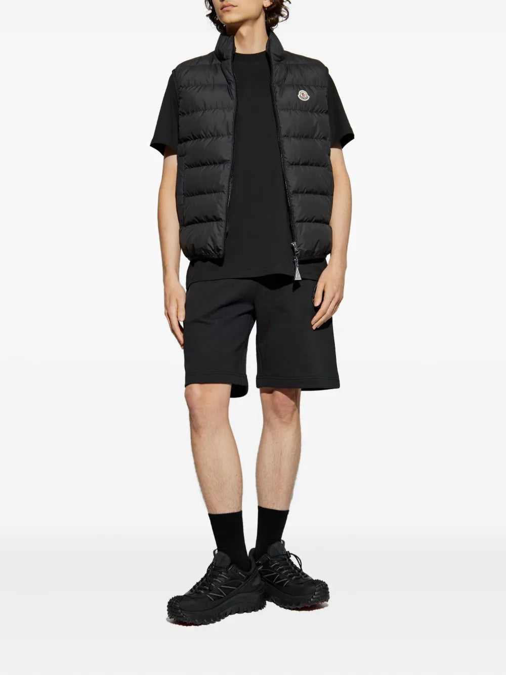 T-shirts T-shirt à logo Moncler Noir Homme