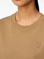 Bild des Baumwoll-T-Shirts der Marke Ami PARIS für Unisex - Herbst-Winter 2025 - Detailansicht 7