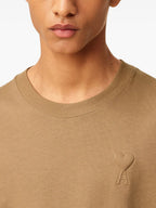 Bild des Baumwoll-T-Shirts der Marke Ami PARIS für Unisex - Herbst-Winter 2025 - Detailansicht 5