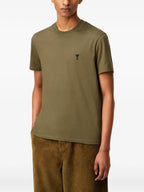 Imagen de la camiseta Heart Ami de la marca Ami PARIS para Hombre - Temporada Otoño-Invierno 2025 - Vista Detallada 5