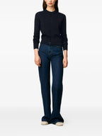 Image de l'article Cardigan AMI de coeur en de la marque Ami PARIS pour Femme - Saison Automne-Hiver 2025 - Vue de Dos