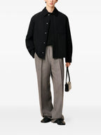 Imagen del artículo Chaqueta de camisa de nylon de la marca Ami PARIS para Hombre - Temporada Otoño-Invierno 2025 - Vista Trasera