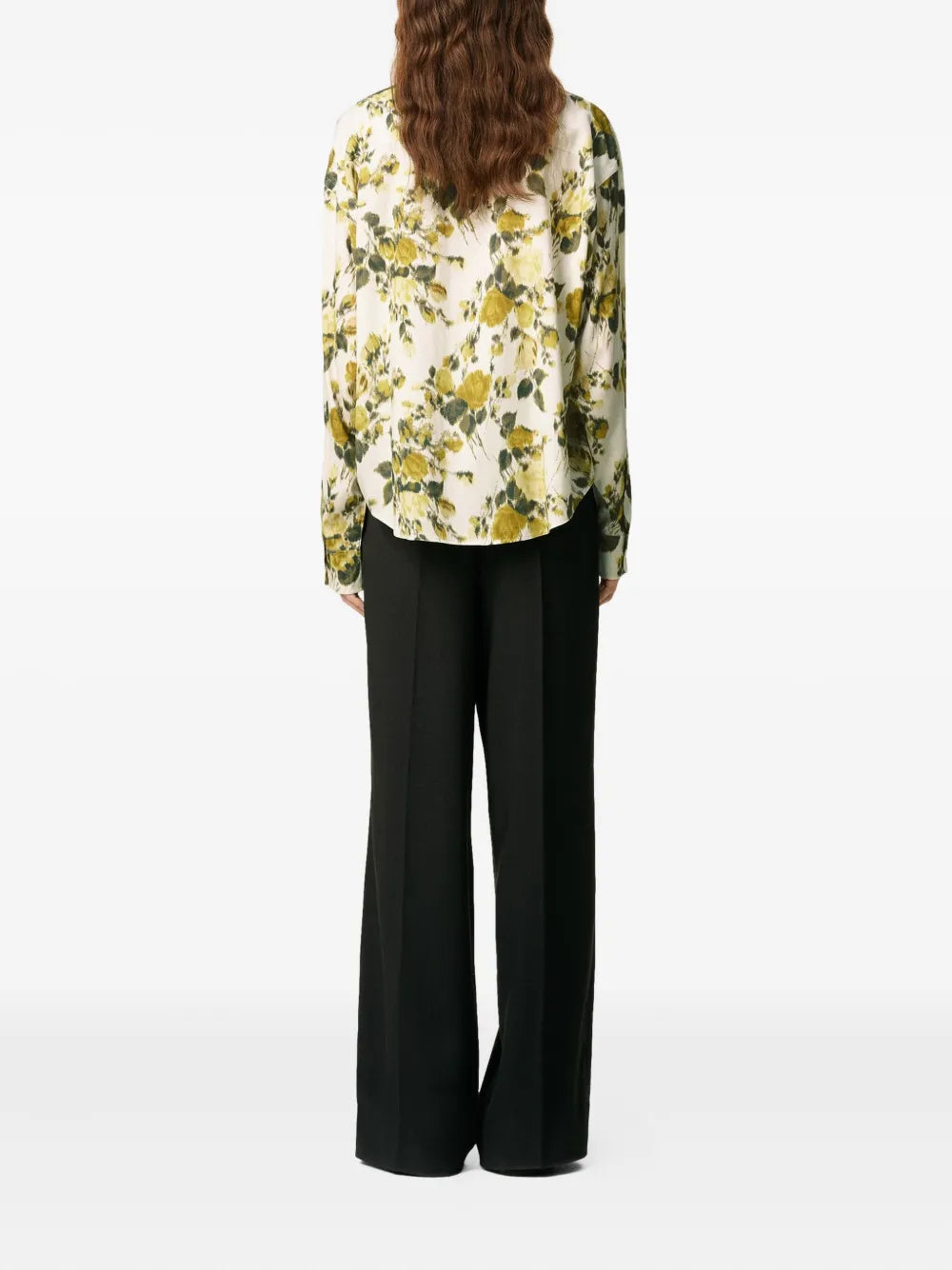 Immagine della camicia a fiori del marchio Ami PARIS per Unisex - Stagione Autunno-Inverno 2025 - Vista Dettagliata_4