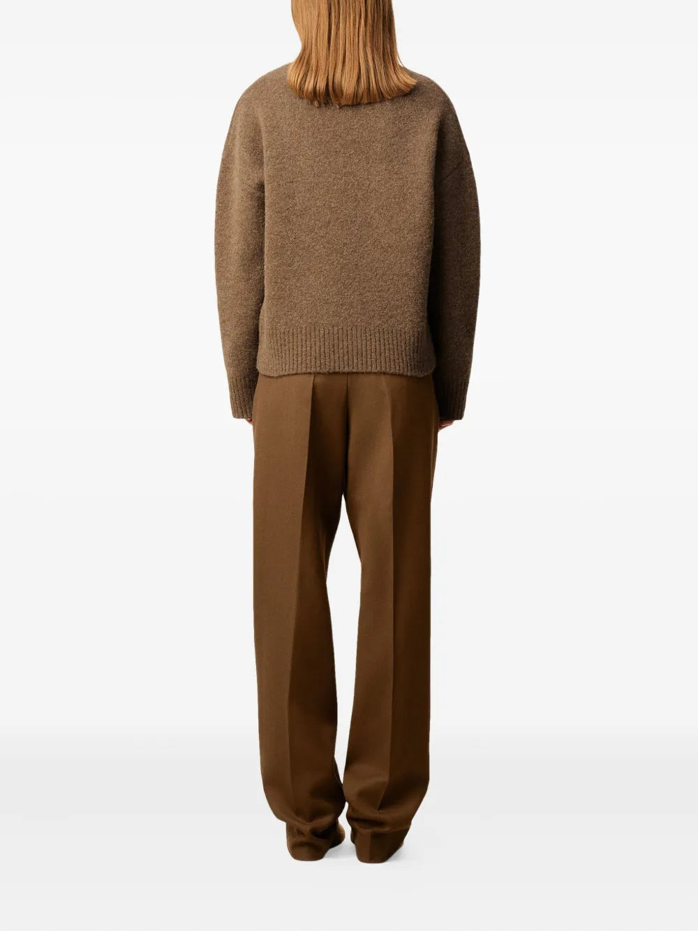 Image de l'article Pull Ami de coeur de la marque Ami PARIS pour Unisex - Saison Automne-Hiver 2025 - Vue détaillée_4
