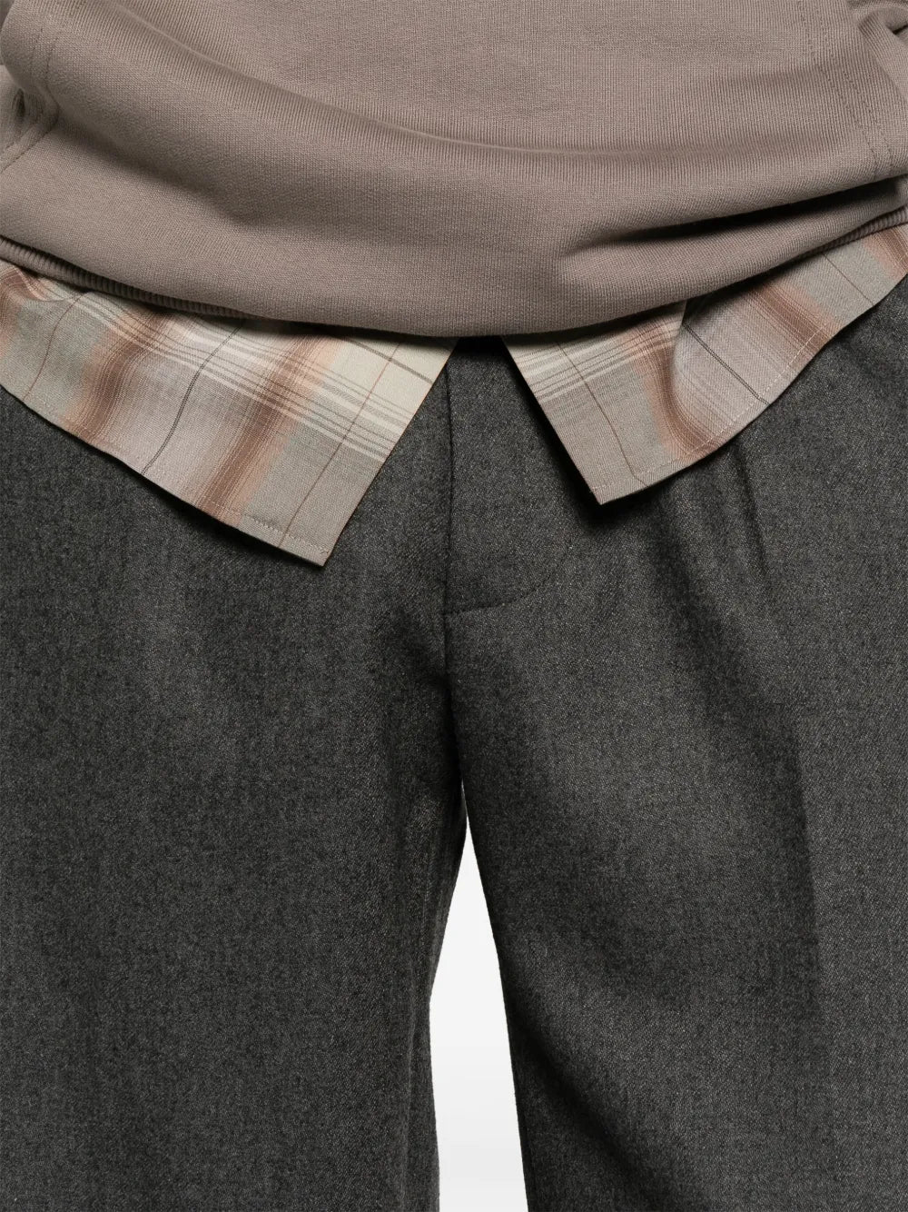 Pantalons Flannel Pants Drole De Monsieur Gris Homme